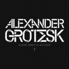 Alexander grotesk. Um projeto de Design gráfico e Tipografia de Wete - 22.04.2012