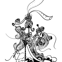 Ilustración moda02. Un proyecto de Diseño, Ilustración tradicional, Diseño de vestuario, Bellas Artes y Diseño gráfico de Beatriz Segovia Martín - 08.04.2014