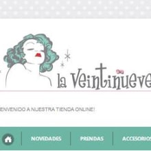 E-commerce La Veintinueve. Desenvolvimento Web projeto de Ricardo Donoso - 19.03.2014