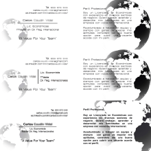 TarjetaVisita/Presentación. Design, Br, ing, Identit, and Graphic Design project by Leonor Piris - 04.13.2014