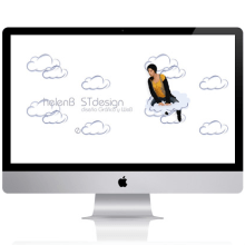 helenBeSTdesign. Un progetto di Br, ing, Br, identit, Graphic design, Web design e Web development di Elena Bellido - 31.03.2014