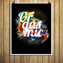 Orgasmic. Traditional illustration, Graphic Design, T, and pograph project by Marova - 04.16.2014