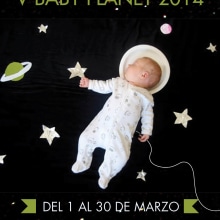 Flyer Baby Planet. Un proyecto de Ilustración tradicional, Fotografía y Diseño gráfico de Lucía Tamayo - 16.04.2014