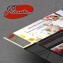 Comercial Romera. UX / UI, Web Design, and Web Development project by Artur Mirabet - 04.16.2014