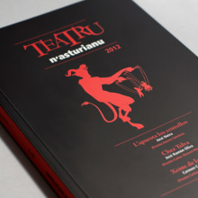 Teatro N'Asturianu 2012. Traditional illustration, Editorial Design, and Graphic Design project by Think Diseño - 12.21.2012