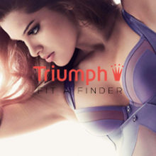 Triumph Fit a Finder APP. Fashion project by Fabiano Rosa - 04.21.2014