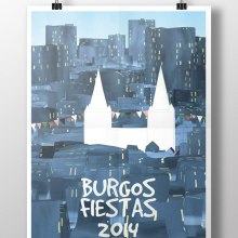 Propuesta para el cartel de fiestas de San Pedro y San Pablo. Un proyecto de Diseño, Ilustración tradicional y 3D de Juan de Vallejo Marijuán - 24.04.2014