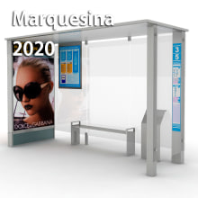 Marquesina 2020. 3D, e Design industrial projeto de Carlos Fenoll - 27.04.2014