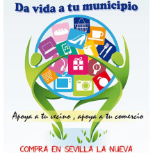 Mupi campaña apoyo comercio local y emprendedores. Graphic Design project by Vanessa Maestre Navarro - 04.23.2014