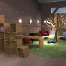 Loft town. Un proyecto de Diseño, creación de muebles					, Arquitectura interior y Diseño de interiores de Anna Higueras Goold - 28.04.2014