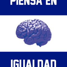 Igualdad de Genero. Design, and Graphic Design project by Alfredo Aspajo Reguera - 04.29.2014