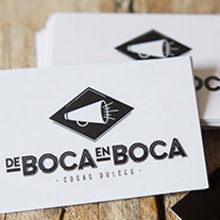 de Boca en Boca. Design, Br, ing, Identit, and Packaging project by Hernan Raffo - 04.30.2014