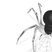 Logo para empresa de medios de comunicación Spider. Un proyecto de Diseño gráfico de Rocío Santos Vazquez - 30.04.2014