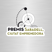 Identidad Corporativa. "Premis Sabadell Ciutat Emprenedora". Un progetto di Direzione artistica, Br, ing, Br, identit e Graphic design di Novoselic Studio - 04.05.2014