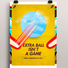 extra ball. Design gráfico projeto de Iban - 04.05.2014