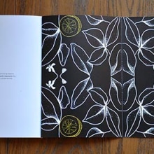 Pattern para las guardas para Arròs Negre Fanzine. Un proyecto de Diseño, Ilustración tradicional y Diseño editorial de Iratxe de la Torre - 04.09.2012
