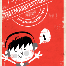 TELEMARK FESTIVALEN -Norway-. Traditional illustration, and Graphic Design project by Natxo Uribe - 05.06.2014