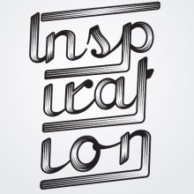 Inspiration. Un proyecto de Diseño, Ilustración tradicional, Diseño gráfico, Serigrafía, Tipografía y Escritura de SergioVargas - 06.05.2014