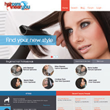 Hair Care Near You: Web. Design, Design gráfico, Marketing, e Web Design projeto de Arianny García Oviedo - 07.05.2014
