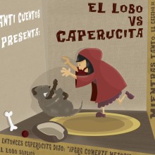 Anti Cuentos: El Lobo vs Caperucita. Ilustração tradicional projeto de Marisa Ossorio - 07.05.2014