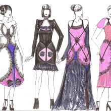 Diseño prendas mujer, tallas L-XL-XXL. Costume Design, and Fashion project by Dmitry Khomyakov - 04.30.2010