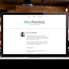 Blog RFSouto. Br, ing, Identit, and Web Design project by Alex R Chies - 05.12.2014