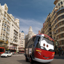 bus. 3D project by chisco ferrer - 05.13.2014