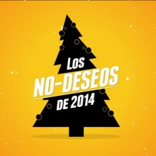Los No-Deseos del 2014. Advertising project by Adriana Castillo García - 12.24.2013