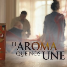 El aroma que nos une. Advertising project by Adriana Castillo García - 09.13.2014