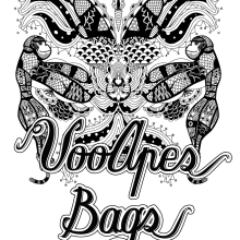  VooApes Bags. Traditional illustration, 3D, Art Direction, and Graphic Design project by Joaquim Vergara Pinilla - 05.18.2014