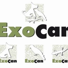 logotipo Exo Can. Design project by maquetok martín - 05.22.2014