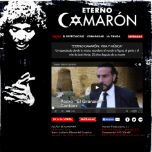web eterno camarón. Br, ing, Identit, Creative Consulting, and Web Design project by icede - 04.30.2014