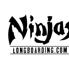 Ninjas Longboarding / portal chileno del longboarding. Graphic Design project by Yasmin carrasco becerra - 02.28.2014