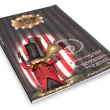 JoF magazine: Diseño editorial. Ilustração tradicional, Direção de arte, e Design editorial projeto de Sr. Brightside - 26.05.2014
