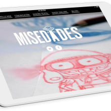 Misedades: branding y desarrollo web responsive. Traditional illustration, Art Direction, Br, ing, Identit, Web Design, and Web Development project by Sr. Brightside - 05.26.2014