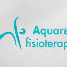 Rediseño logotipo (Aquarela fisioterapia). Un proyecto de Diseño gráfico de Almudena Guerras - 26.05.2014