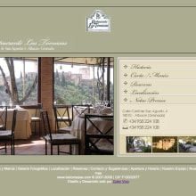 Las Tomasas - Gestor de contenidos desarrollado para el restaurante granadino "Las Tomasas". Design, and Web Design project by Color Vivo Internet - 02.26.2014