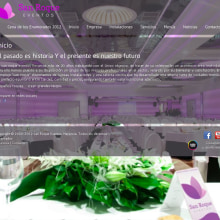 San Roque Eventos - Gestor de contenidos desarrollado para restaurante San Roque. Een project van  Ontwerp y Webdesign van Color Vivo Internet - 04.03.2014