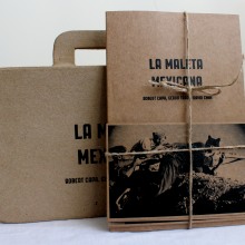 Libro del documental "La maleta mexicana". Design gráfico projeto de MONTSE TORRES SÁNCHEZ - 27.05.2014