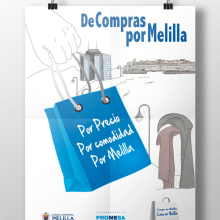 Comercio Melilla. Design, Br, ing & Identit project by Almudena Blanch - 12.31.2012