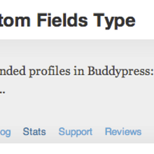 Buddypress Xprofile Custom Fields Type. Web Development project by Miguel López Álvarez - 05.29.2012