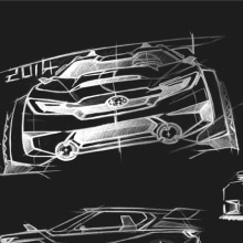 Subaru 360º WRC. Automotive Design & Industrial Design project by Álvaro Báez Domènech - 06.04.2014