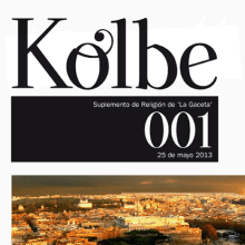 SUPLEMENTO KOLBE. Un proyecto de Diseño, Dirección de arte y Diseño editorial de Marina Delgado Lobato - 31.05.2014