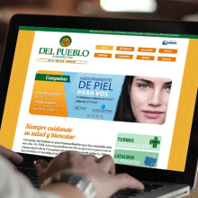 Farmacia del Pueblo: Web Institucional. Un proyecto de Diseño Web de Martin Rodriguez - 05.06.2014