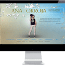Ana torroja. Design, and Web Development project by Jaime Sanchez - 06.05.2014