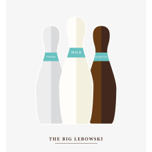 El Gran Lebowski. Un proyecto de Ilustración tradicional, Cine, vídeo, televisión y Diseño gráfico de Sr Bermudez - 05.06.2014