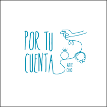 branding/logotipo "Por tu cuenta". Een project van  Ontwerp,  Art direction,  Br e ing en identiteit van Sr. Brightside - 05.06.2014
