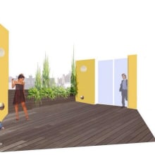 Proyecto reforma terraza. L, and scape Architecture project by Isabel Roger Sánchez - 06.08.2014