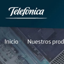 Telefónica - Servicios Financieros. Web Development project by Jesús Álvaro Rodríguez - 06.08.2014