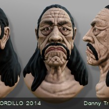 Machete. 3D projeto de Daniel F. R. Gordillo - 08.06.2014